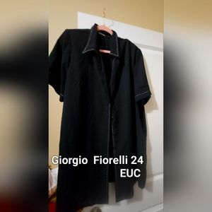 Giorgio Fiorelli black button down!